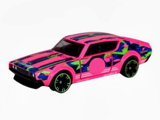 Hot Wheels Neon Speeders NISSAN SKYLINE 2000 GT-R Nowy !!!
