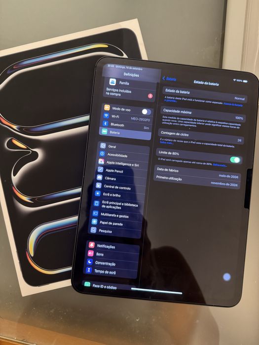 Ipad pro 256GB 11’ M4 c/garantia