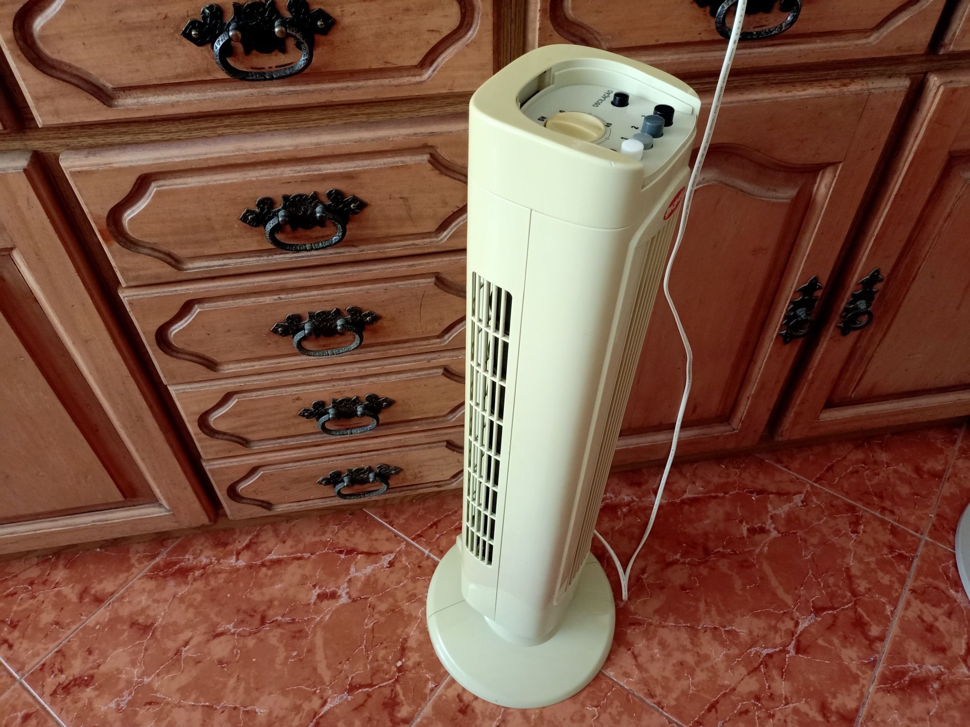 Ventoinha ventilador ar frio vertical casa quarto apartamento vivenda.