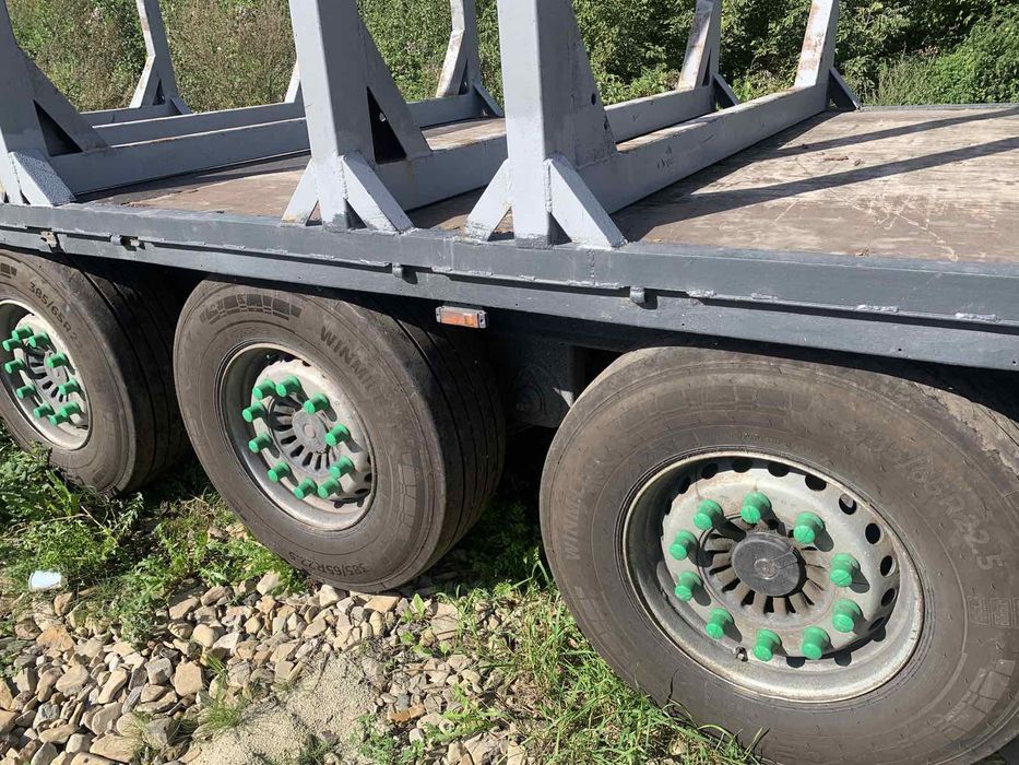 Volvo FH 13 2008 і прицеп лісовоз Krone SDP 27