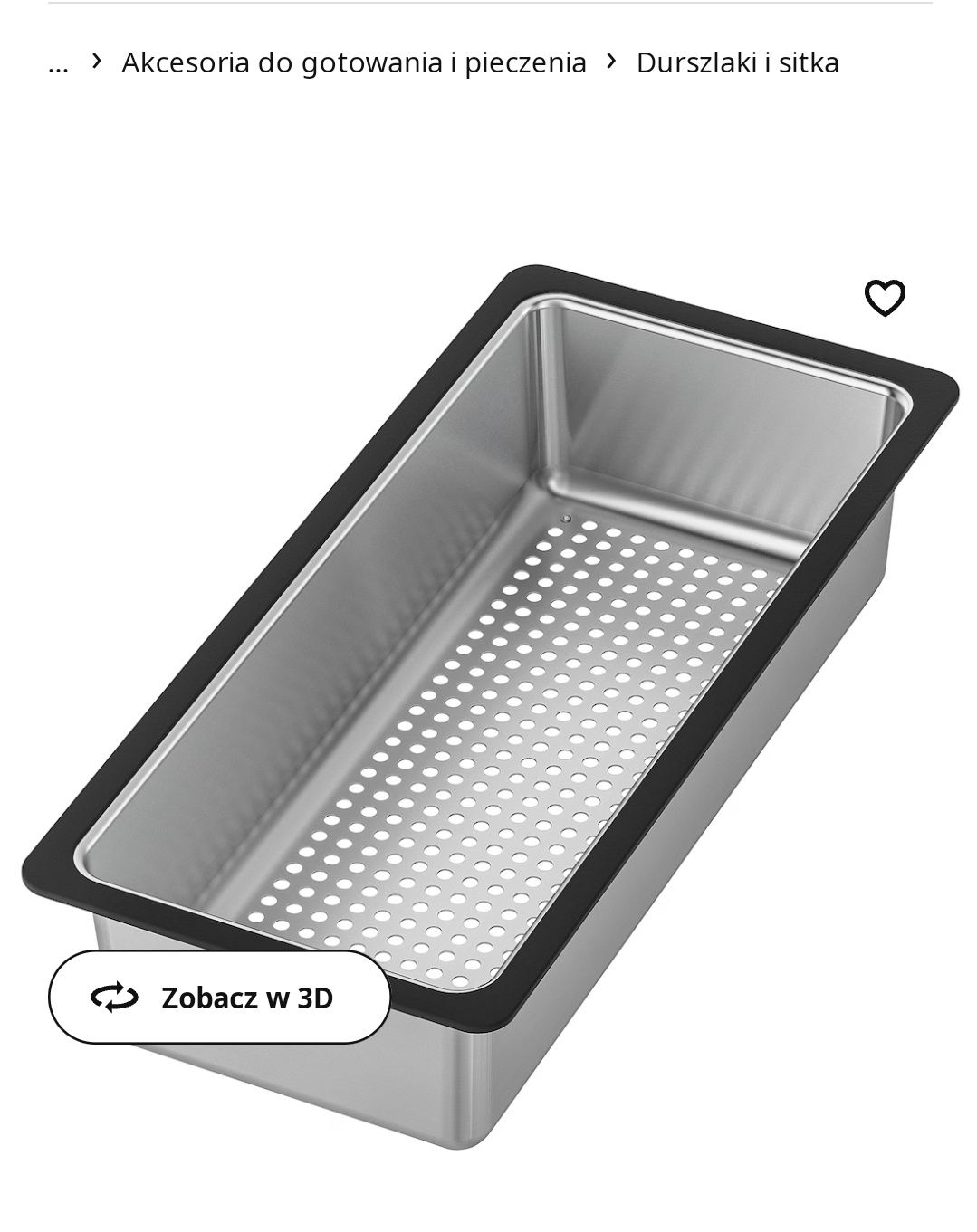 Cedzak Ikea NORRSJON nowy