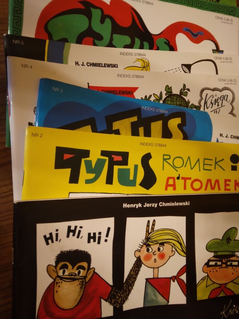 Komiksy Tytus, Romek  i Atomek