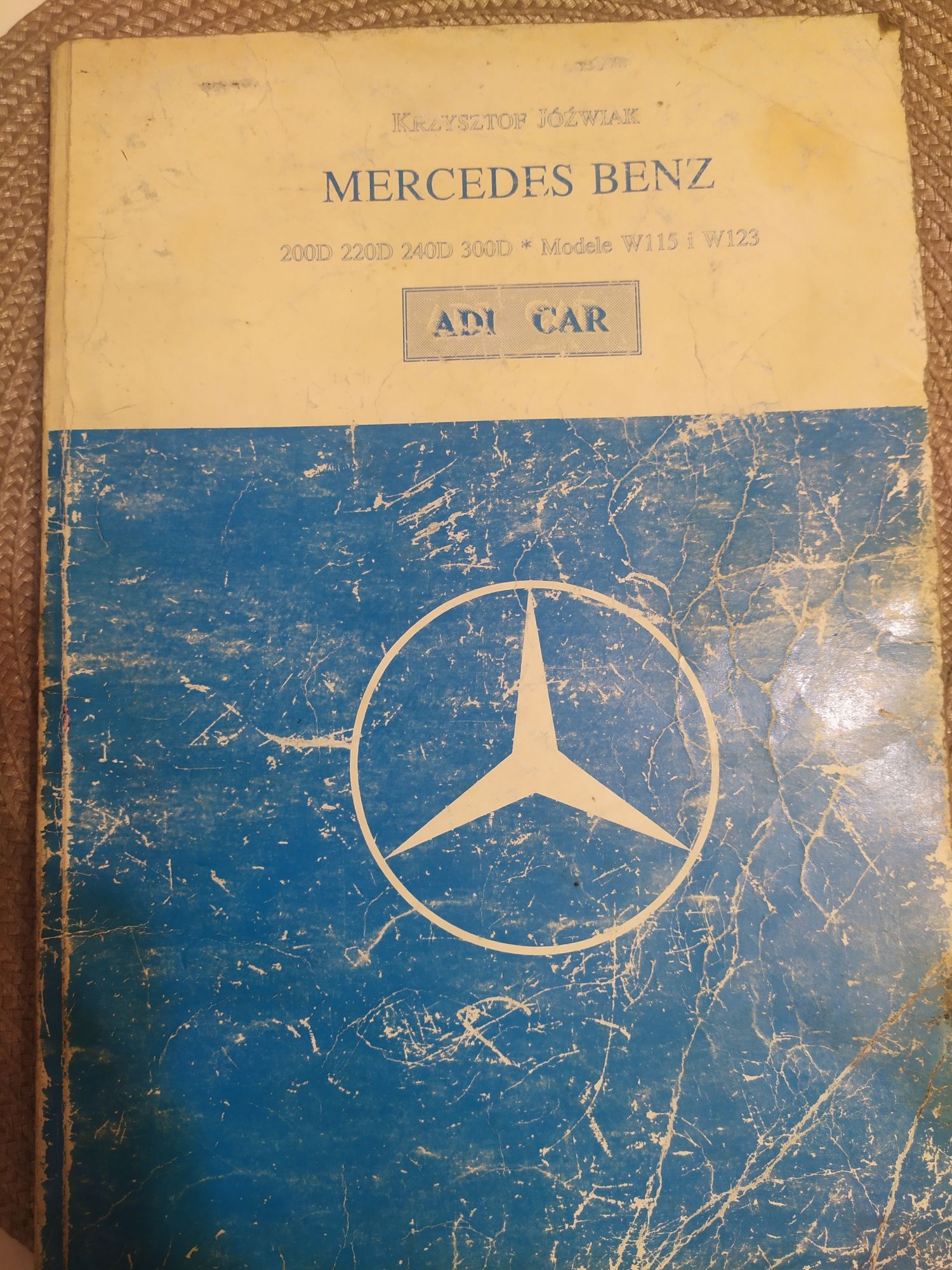 Sprzedam książkę w języku polskim naprawa Mercedes W115iW123