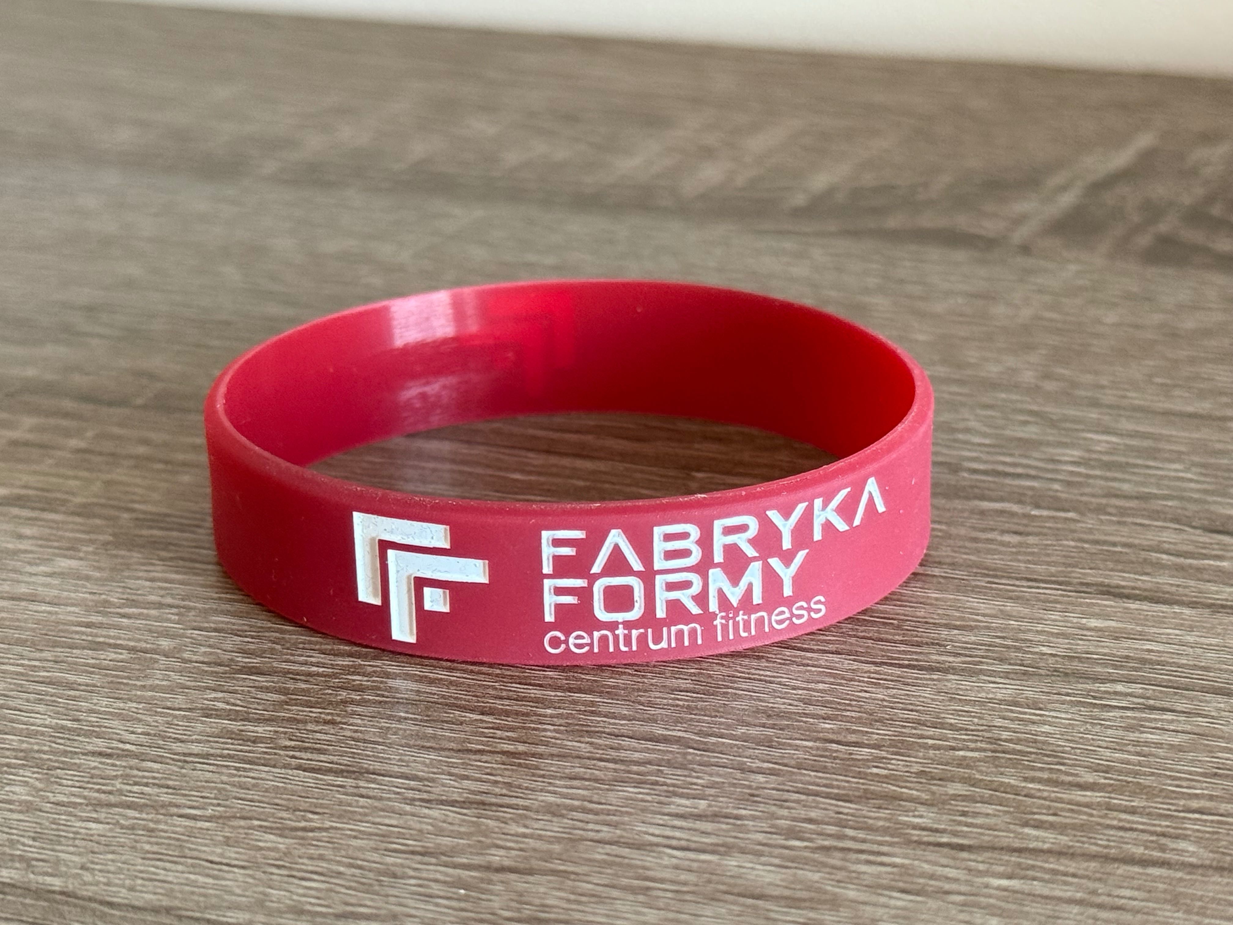 Sylikonowa opaska na siłownię Fabryka Formy Centrum Fitness