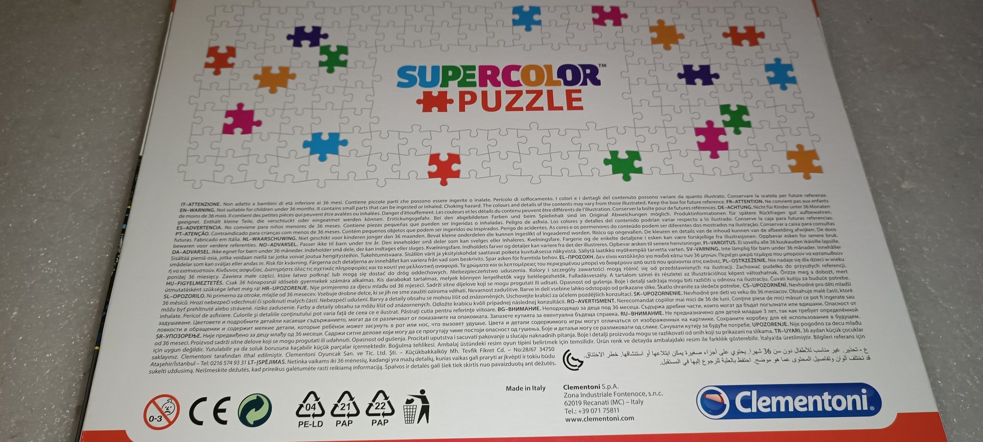 Antigo puzzle Batman and joker pra crianças maiores de 6 anos