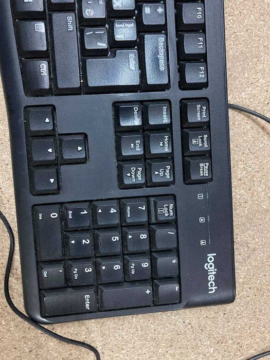 Клавіатура Logitech K120 for Business Ukr Black (920-002643) на USB