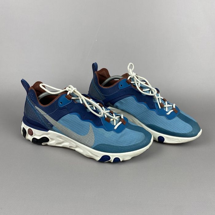 р.44 Оригінал! Кросівки Nike React Element 55 Coastal Blue CU1466-400