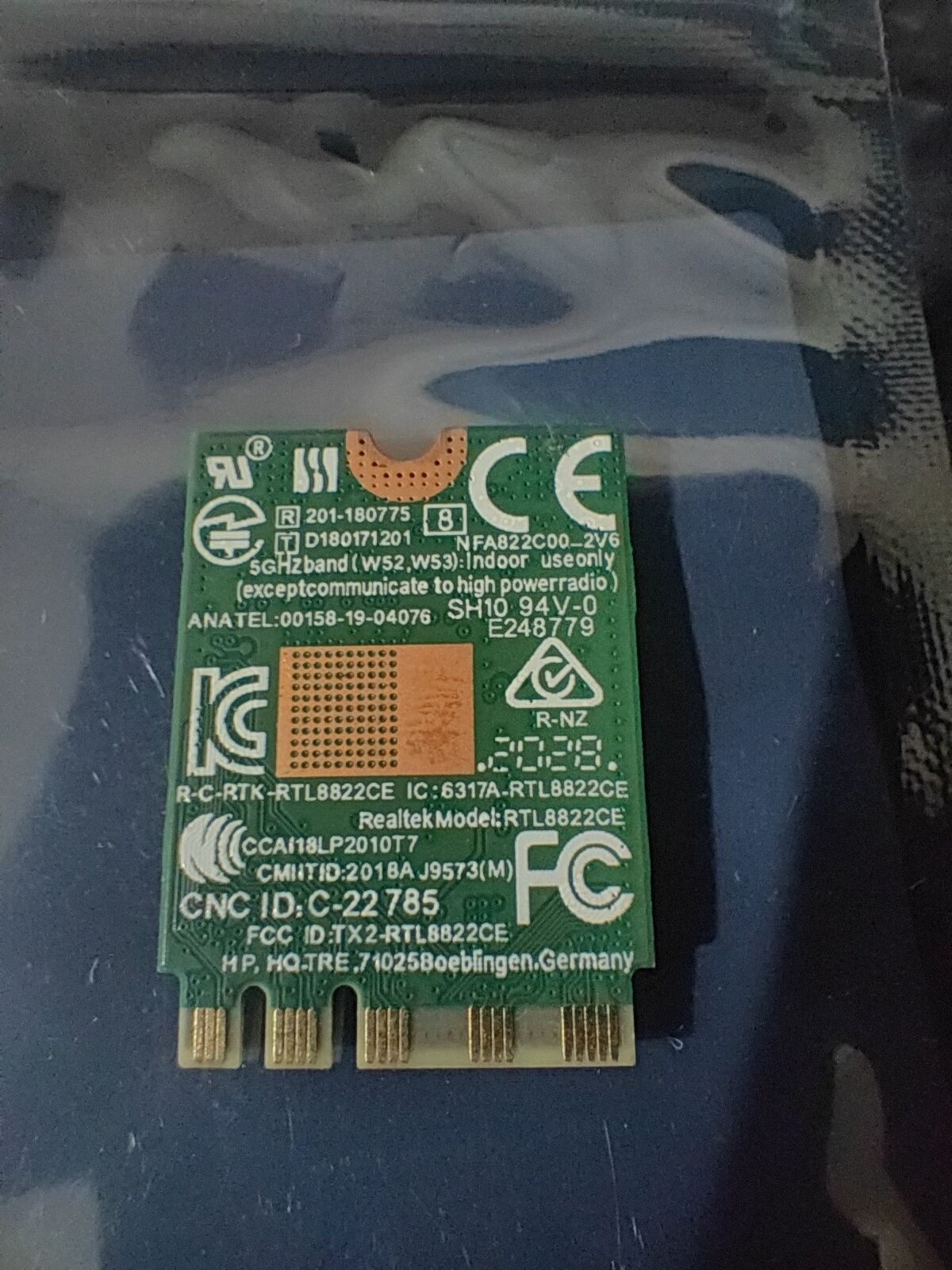 WiFi модуль RTL8822CE