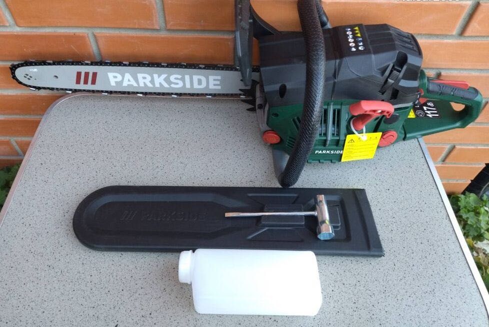Товар с ЕС качество бензопила PARKSIDE PBKS 53 C3