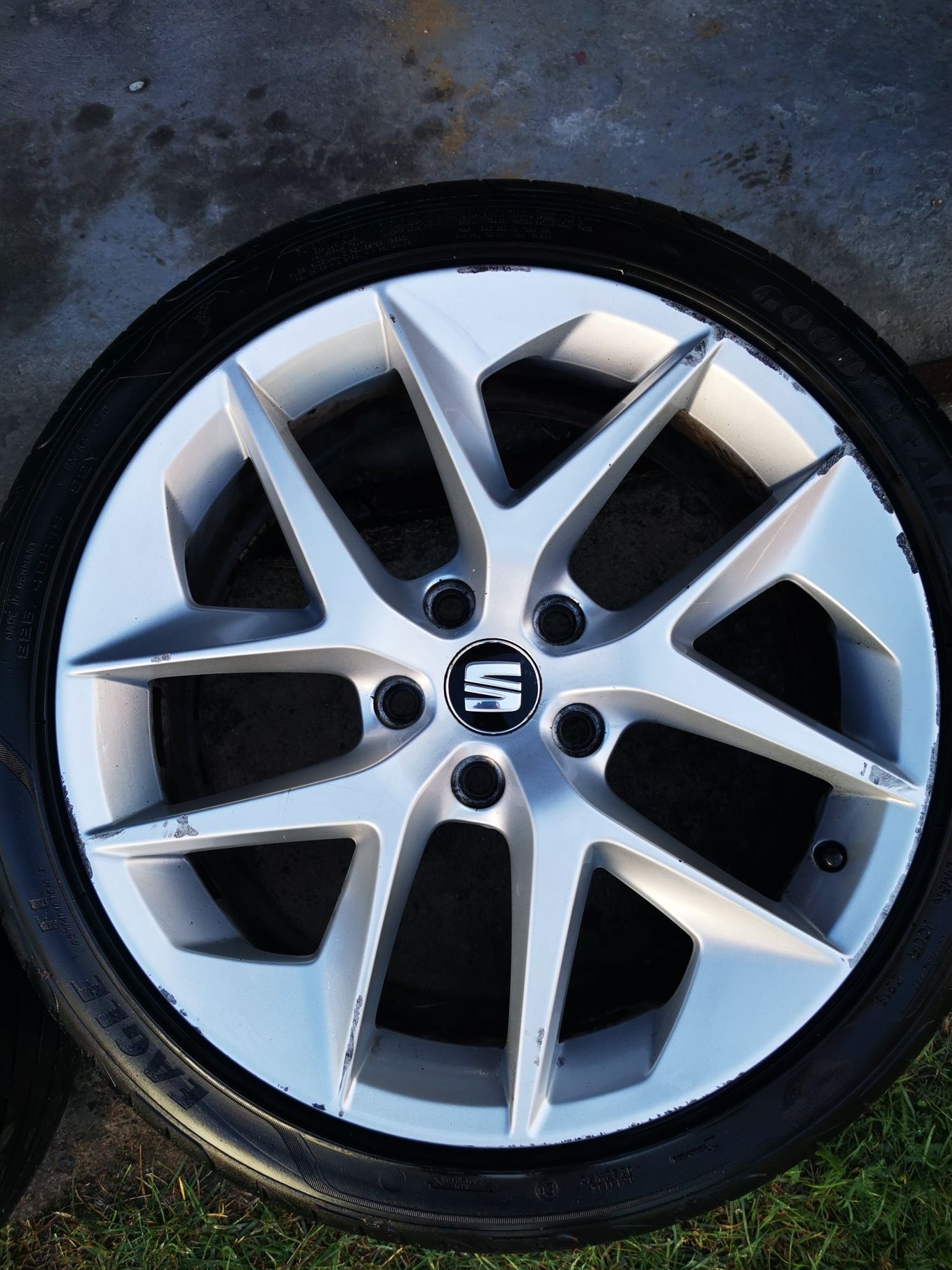 Oryginalne alufelgi Seat 18 cali 5x112, do Leon, Cupra, Altea, Exeo