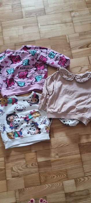 Bluzy dziewczynka koci domek gabi 104