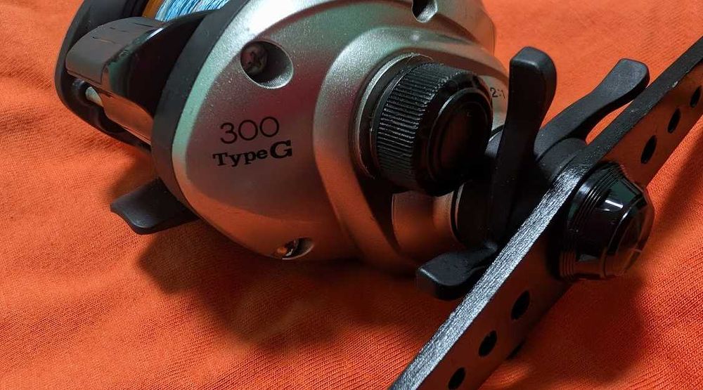 мультипликаторная катушка Shimano Genpu 300 Type G отличное состояние