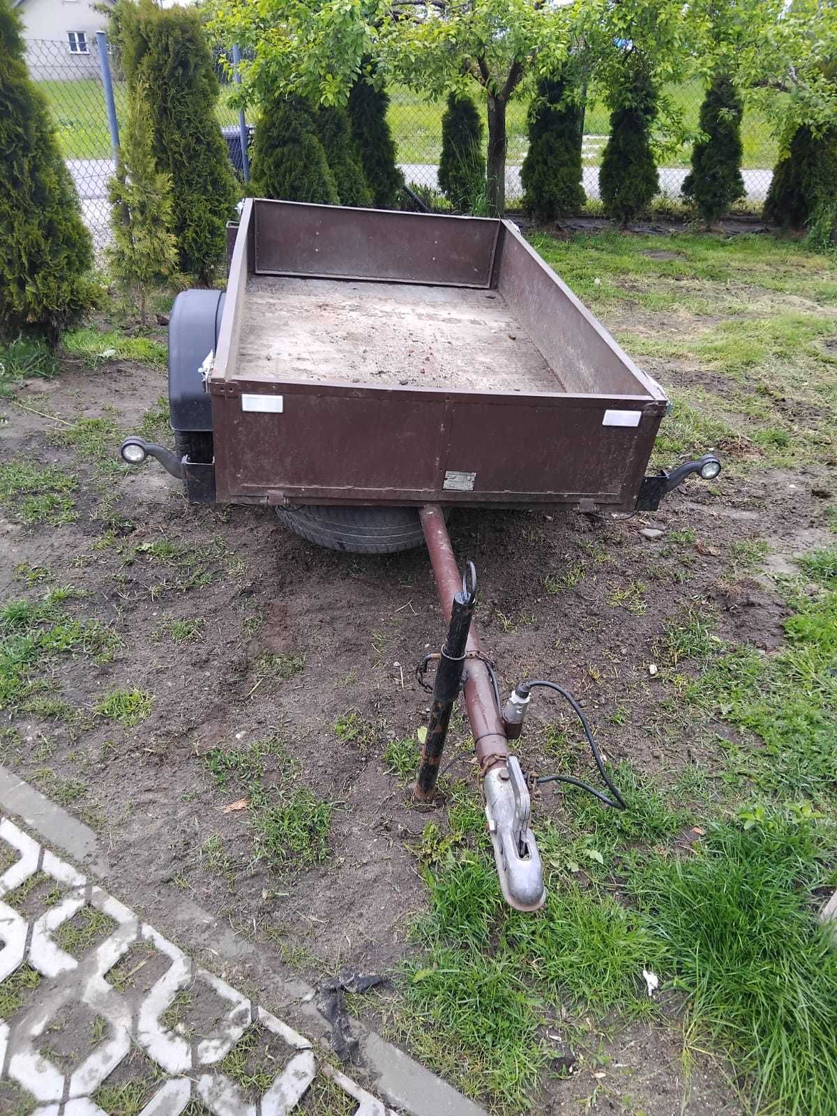 przyczepa samochodowa duża wytrzymałość