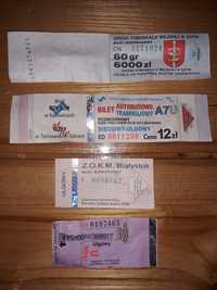 5x Bilety komunikacji miejskiej Poznań Katowice Białystok Gdynia HIT
