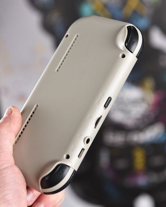 Карманная ретро приставка SJGAM M17 с PSP, PS1, NES, на 128