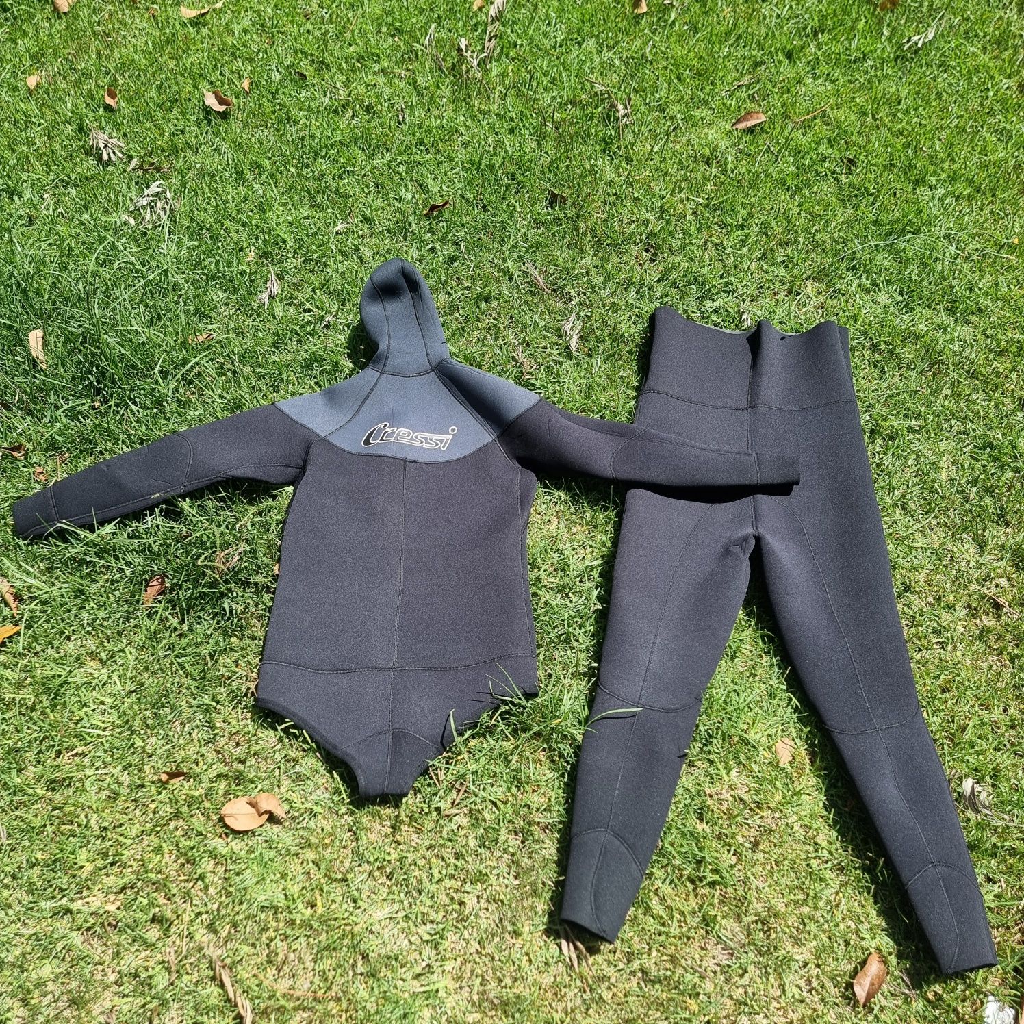 Fato de Caça Submarina Cressi 5mm – Tamanho XXL / 6 – Ótimo Estado