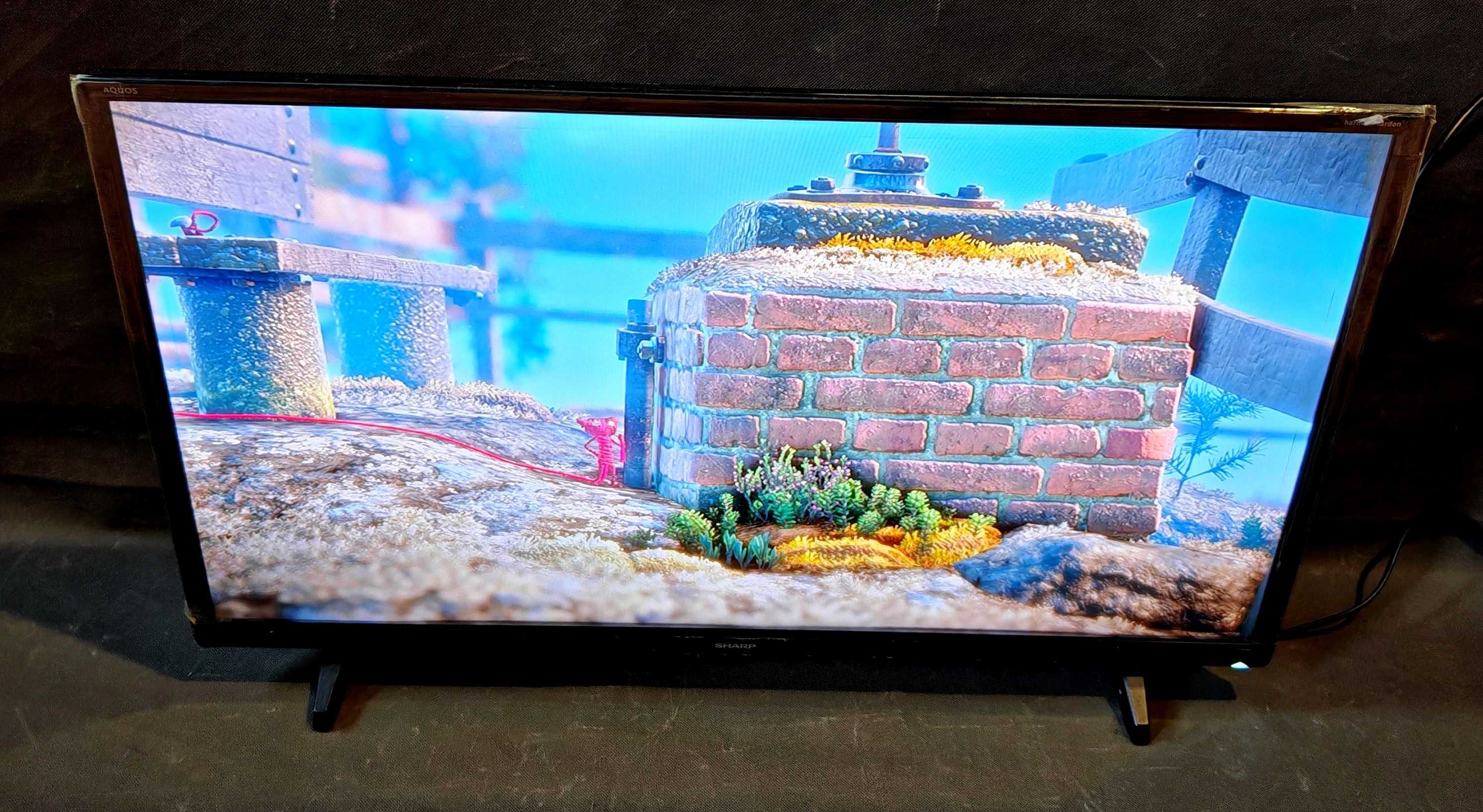 Telewizor Sharp Aquos LED 32 Harman-Kardon DVBT-T2 NOWY Folia Pilot