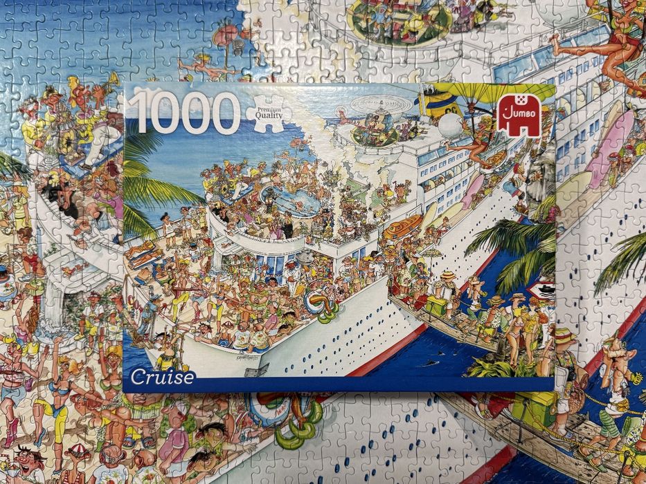 Puzzle Jumbo 1000 Peças - Cruise