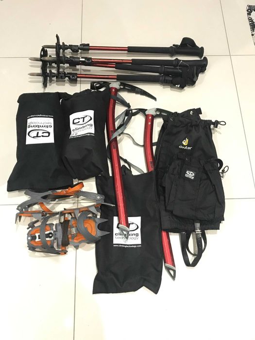 Raki, czekan, sprzęt górski udostępnię