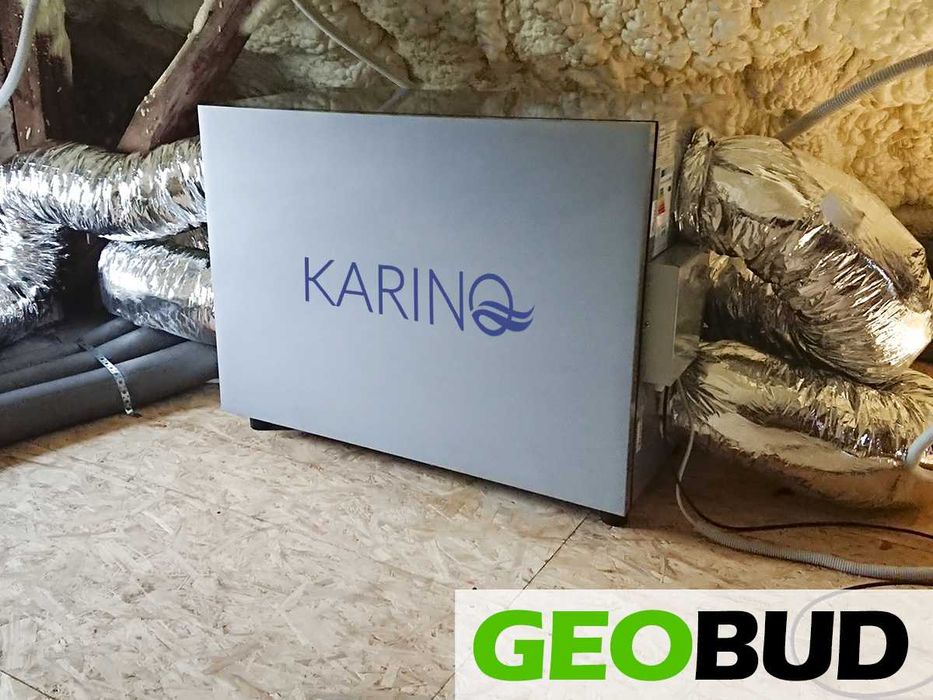 Rekuperacja KARINO Najnowszy system Dzień-Noc, Antysmog i Bez Grzałki.