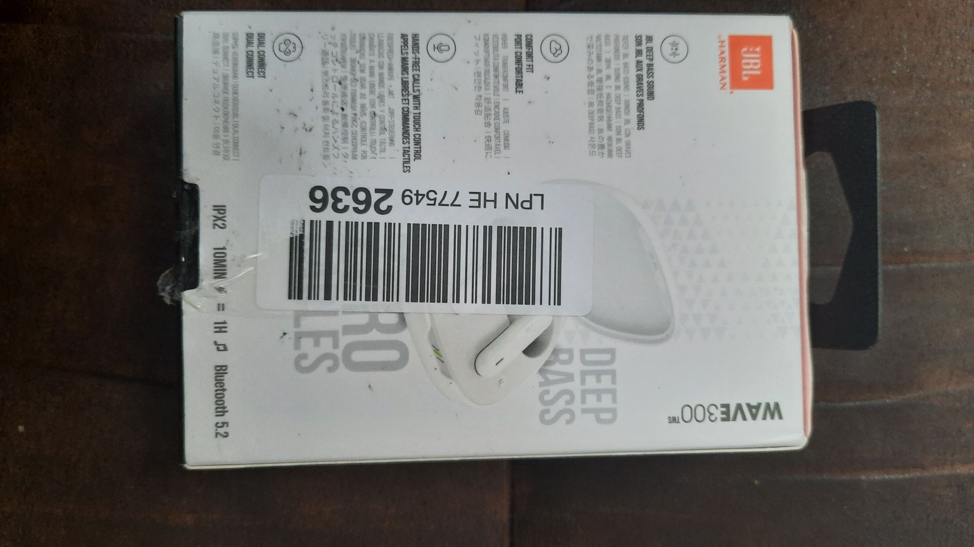 Nowe słuchawki JBL WAVE 300 tws