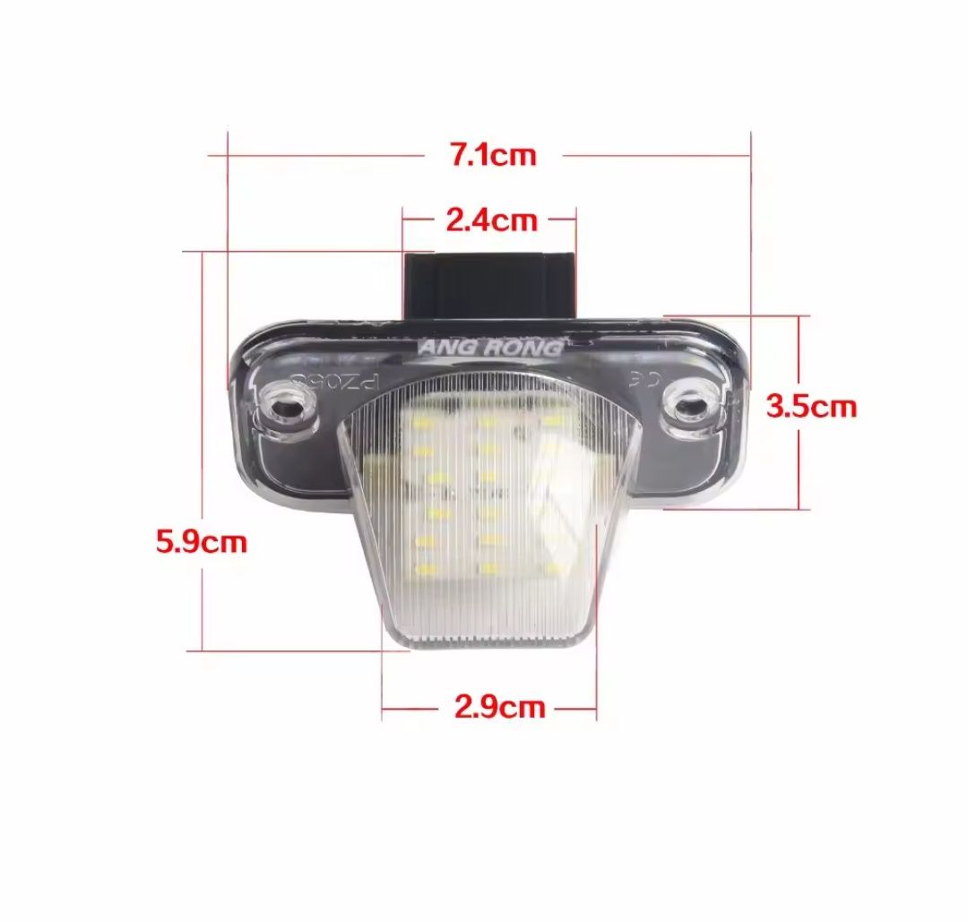 Led підсвітка номера VW Volkswagen Eurovan Multivan T4 Passat Touran