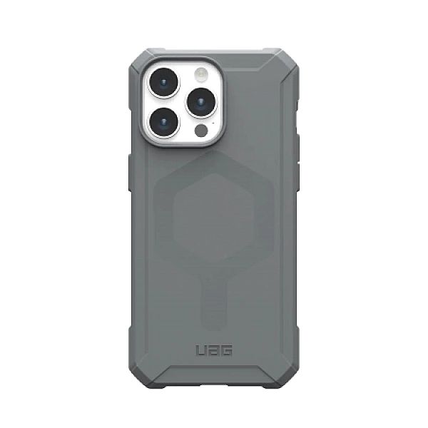 Etui UAG Essential Armor MagSafe do iPhone 15 Pro Max - srebrny