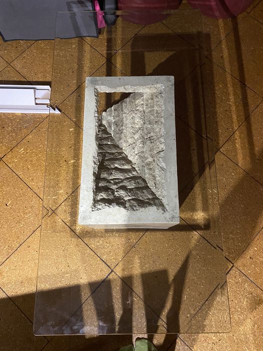 Stolik kawowy z szyba