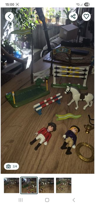 Playmobil 6930 turniej jeździecki konie figurki itp
