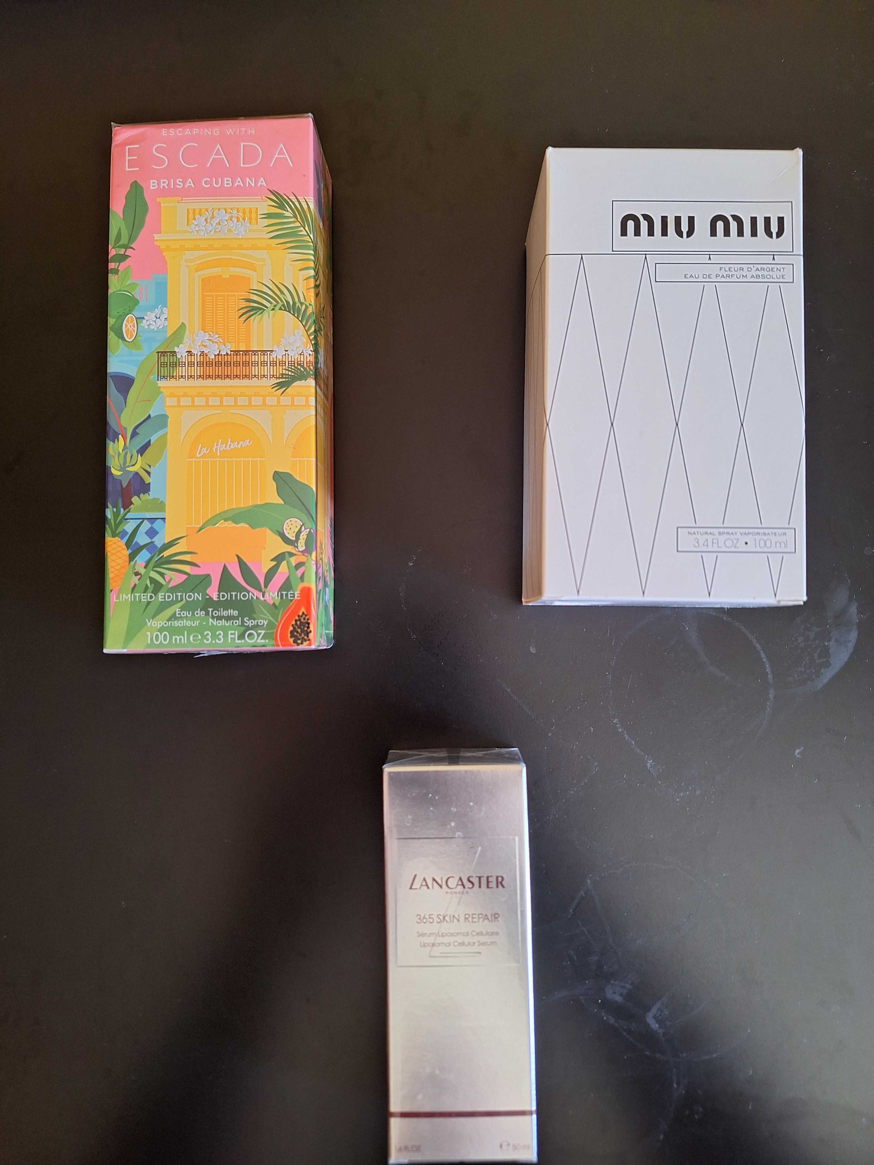 Escada Brisa Cubana - Miu Miu Eau Parfum - Lancaster 365 Skin Repair