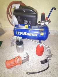 Compressor Balma LT24 + acessórios