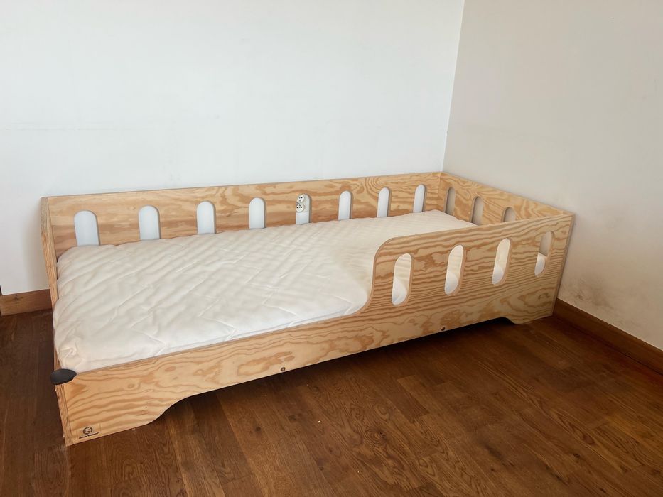 Łóżko smartwood Tila 70x160 + materac