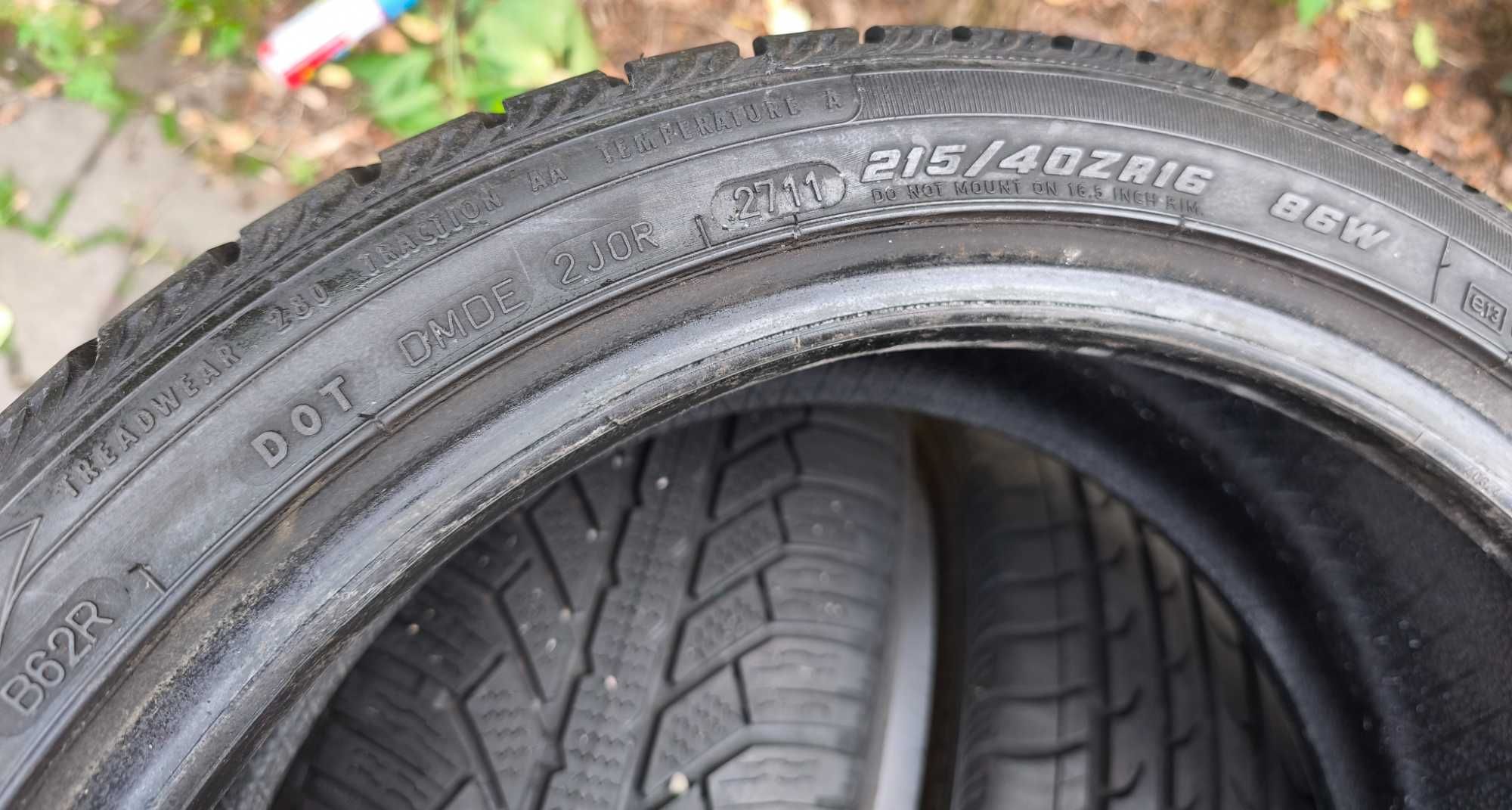 Fulda carat exelero 215/40R16 2szt x 6,94mm 215/40zr16 215/40/16