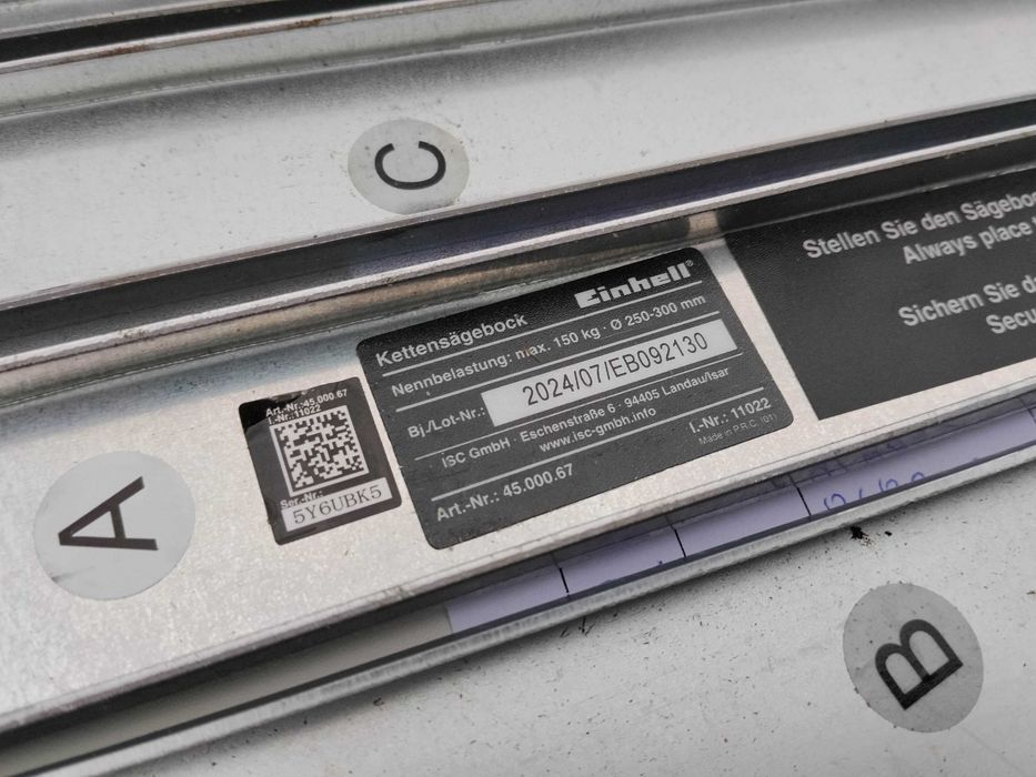 Kobyłka do cięcia drewna Einhell do 150kg