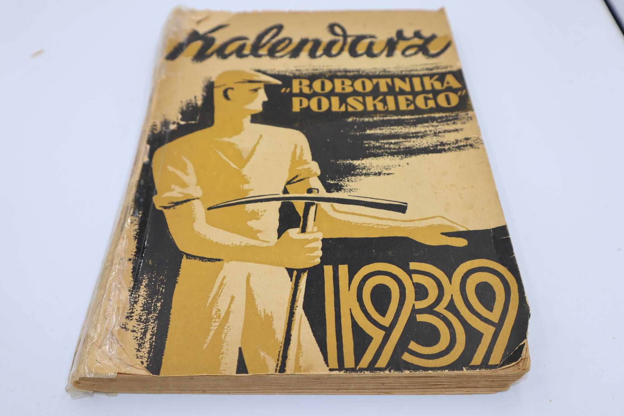 Kalendarz robotniczy 1939 r Przedwojenny