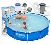 Basen 305x76 cm. NOWY. Bestway. Pompa+filtr+drabinka
