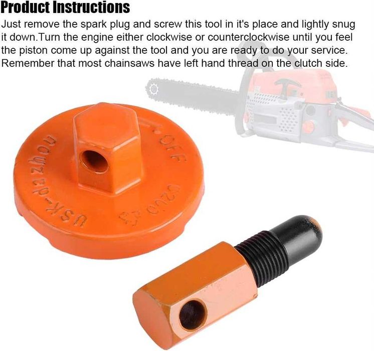 Klucz blokada sprzęgła tłoka do piły spalinowej uniwersalny ZESTAW