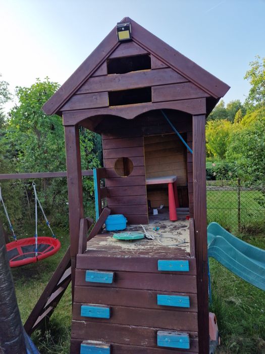 Domek ogrodowy dla Dzieci z piaskownica