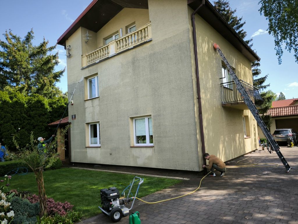 Malowanie elewacji i ogrodzeń