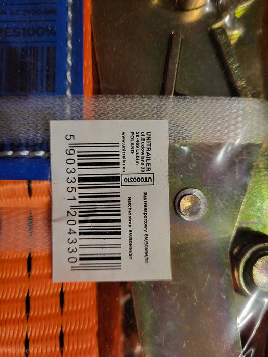 Pasy transportowe z napinaczem