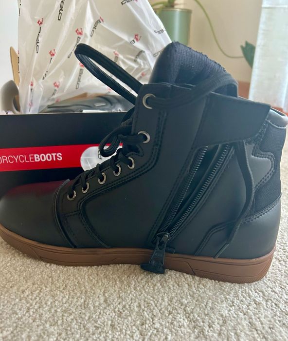 Botas de couro preto BELA, Atlas man