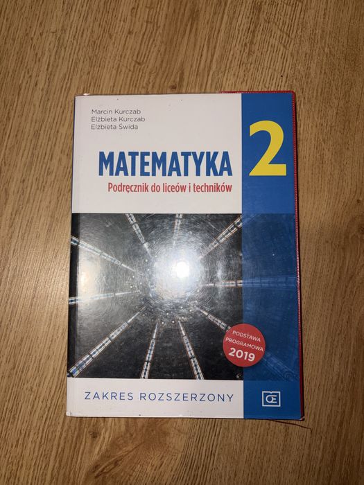 Matematyka Podręcznik - 2 Zakres rozszerzony