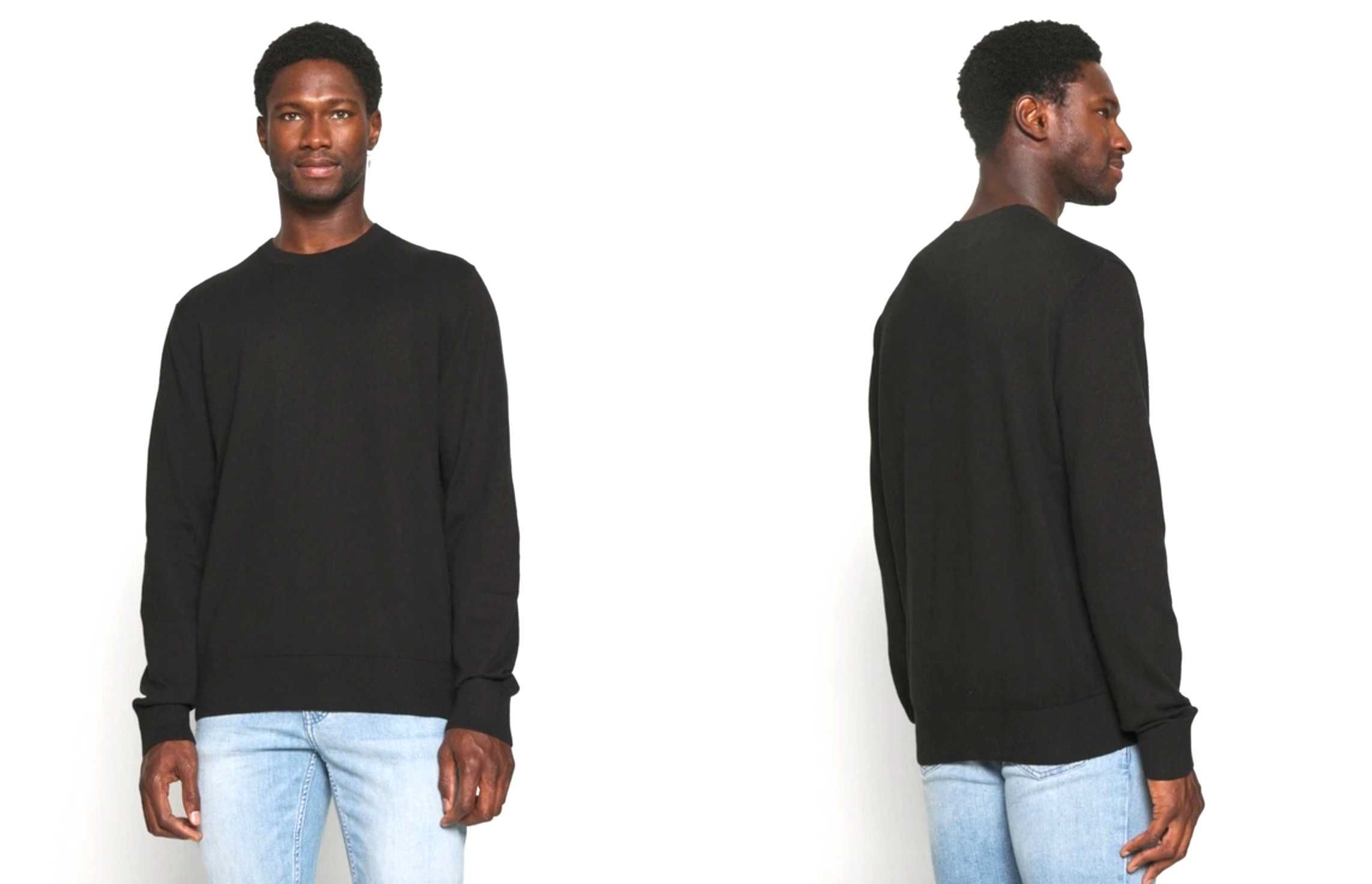 GAP nowy klasyczny sweter czarny oryginalny za pół ceny S