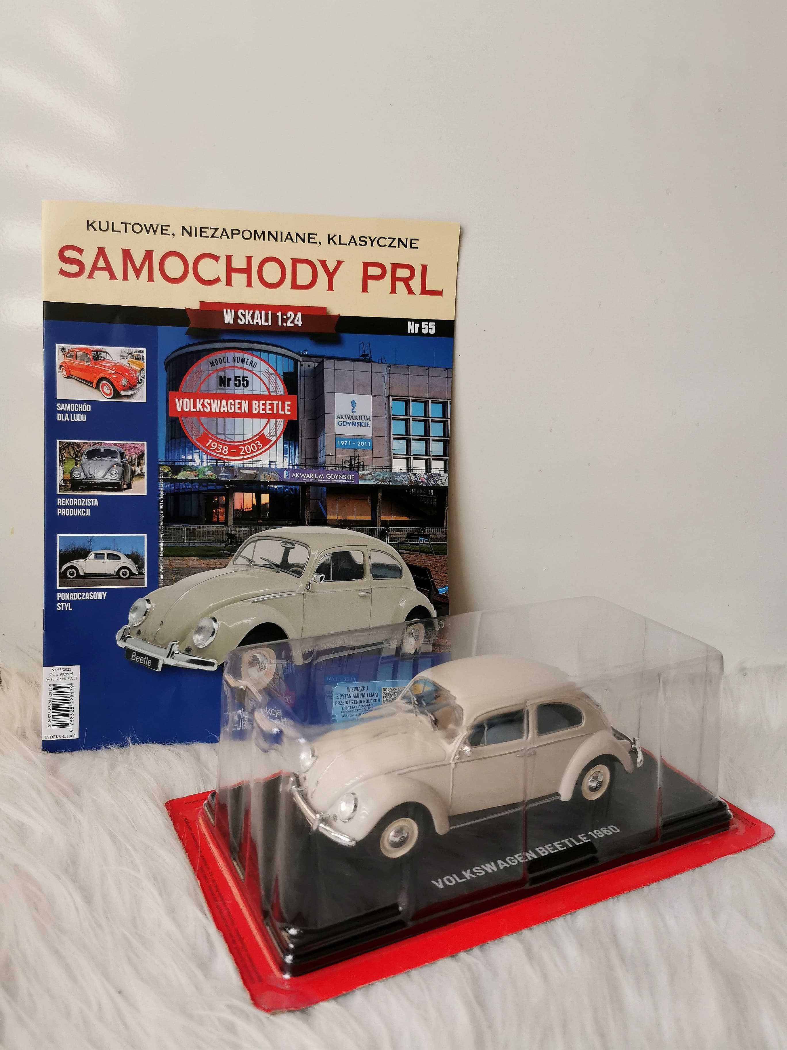 volkswagen beetle samochody prl hachette 1:24