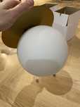 Lampy kule luminary miedź - 2 sztuki