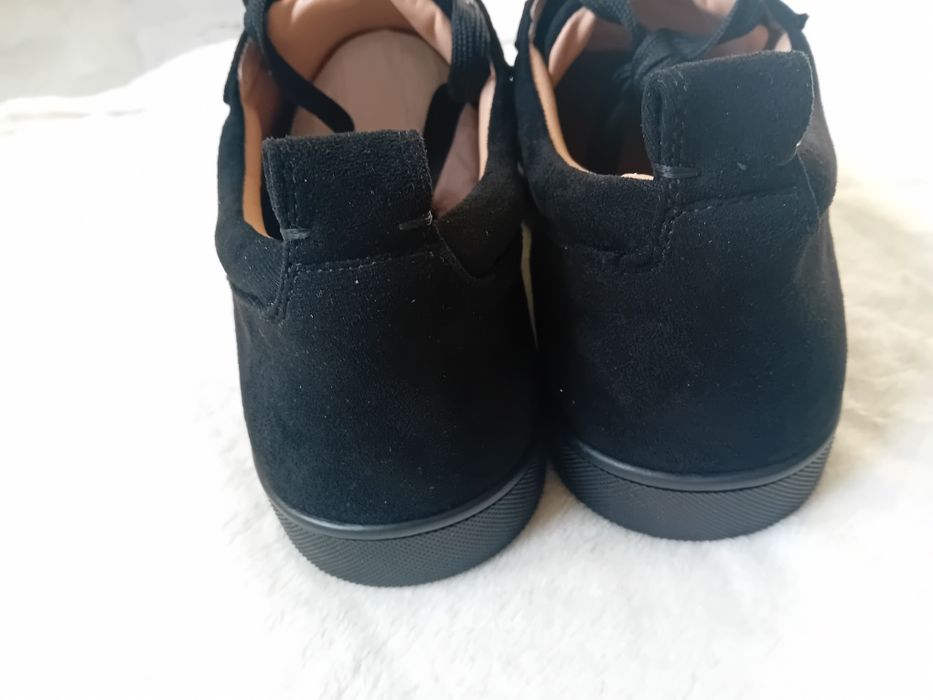 #Christian Louboutin buty czarne kolce 47
