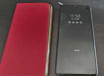 Samsung A41 od kobiety czerwone etui telefon