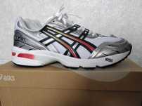 Asics gel 1090 silver 44 28см