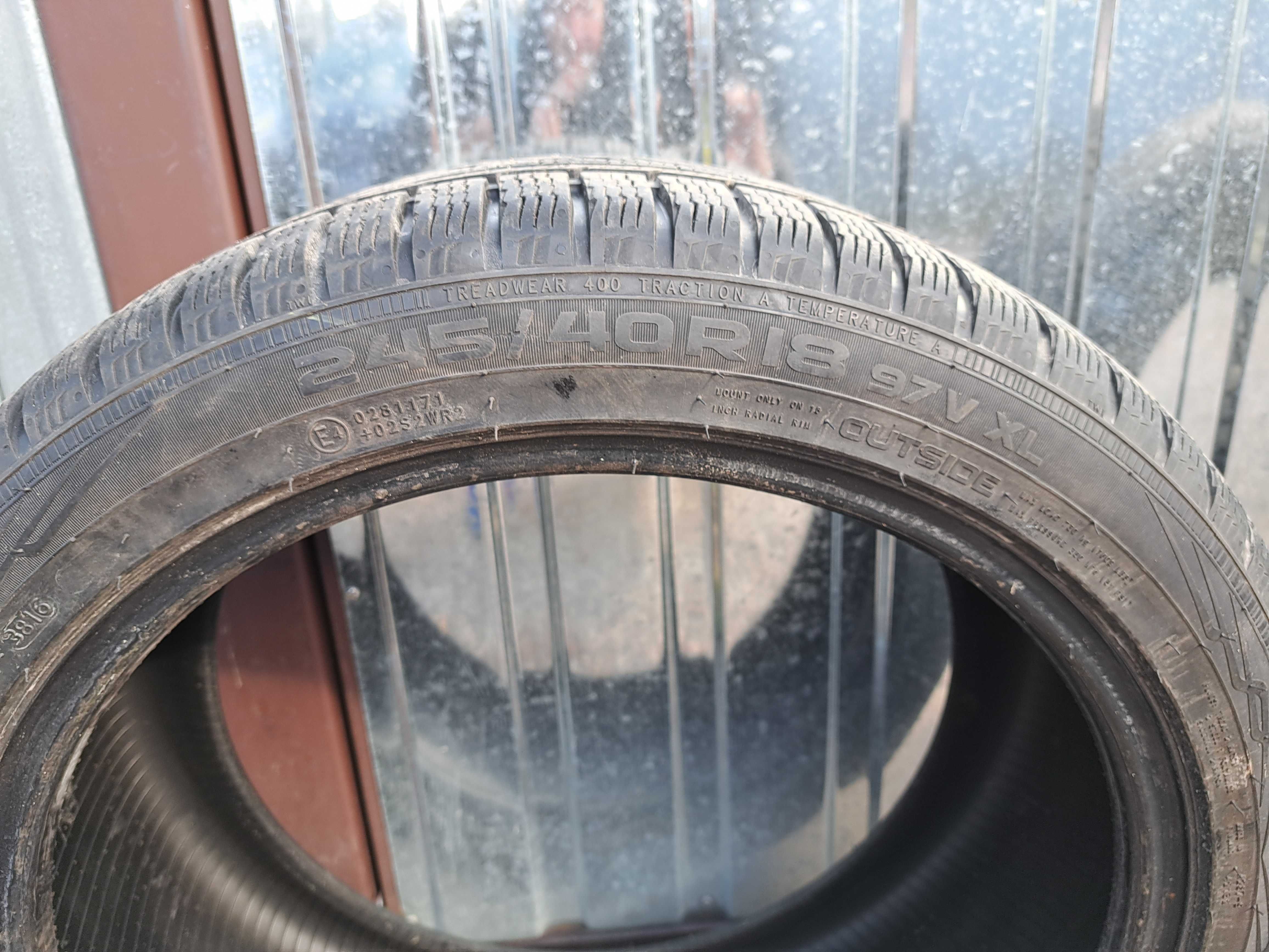 Opony Markowe - zima NOKIAN  WR r4 97V XL 245/40R18