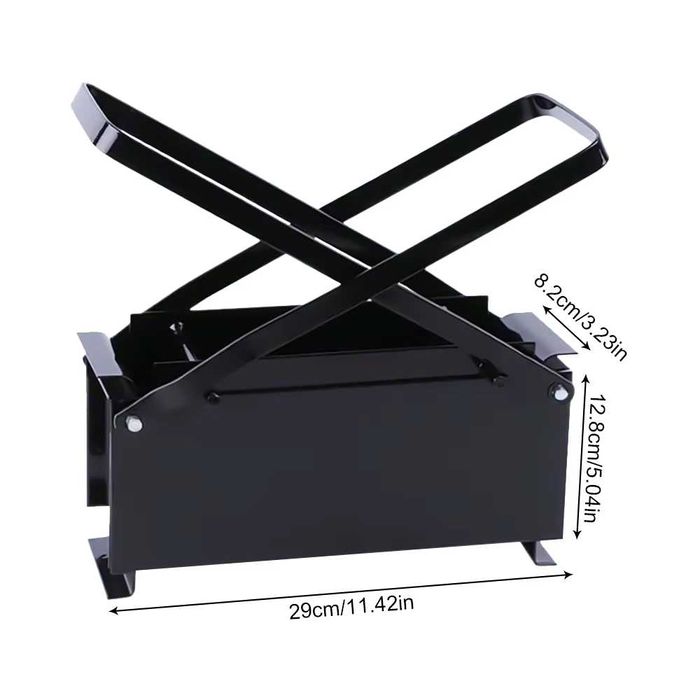 Ręczna prasa do papieru – tworzy brykiet z gazet i dokumentów